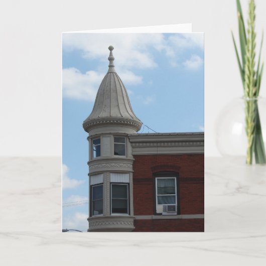 Ronde kamer kaart (Voorkant)