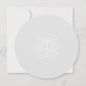 Ronde KANTOREN III CORONATION Watch Party Kaart (Achterkant)