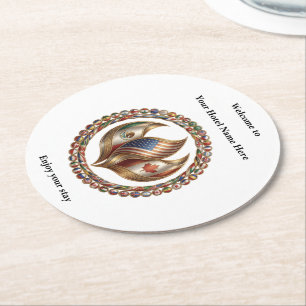  RONDE KARTONNEN ONDERZETTER