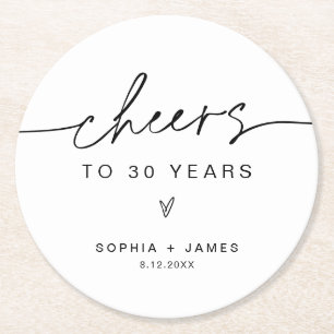  RONDE KARTONNEN ONDERZETTER