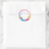 Ronde klassieke stickers (Tas)