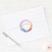 Ronde klassieke stickers (Envelop)
