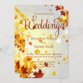 Ronde kleurrijke uitnodigingen voor bruiloft (Voorkant / Achterkant)