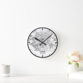 Ronde klok Harare Clock City Lijn Kunst (Huis)