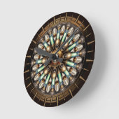 Ronde klok Steampunk (Hoek)