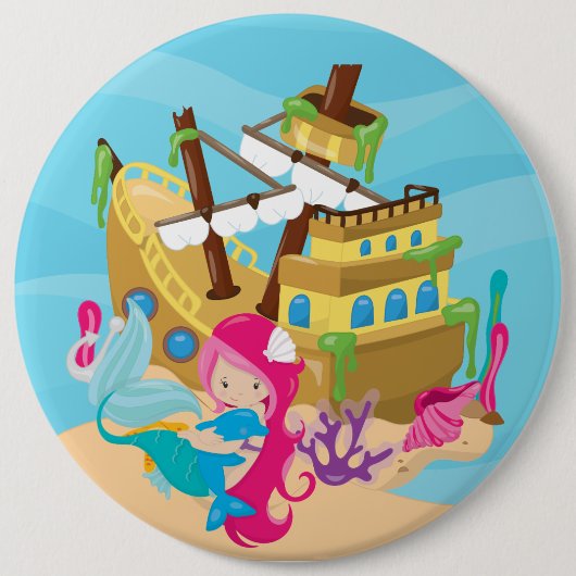 Ronde knop button 6,0 cm (Voorkant)