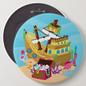 Ronde knop button 6,0 cm (Voorkant /achterkant)