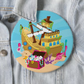 Ronde knop button 6,0 cm (In situ)