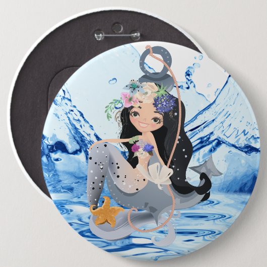 Ronde knop ronde button 6,0 cm (Voorkant /achterkant)