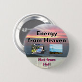 Ronde knop van 2,5 inch button 5,7 cm (Voorkant /achterkant)