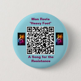 Ronde knop van 2,5 inch button 5,7 cm