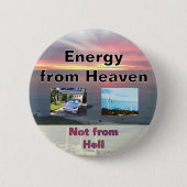 Ronde knop van 2,5 inch ronde button 5,7 cm (Voorkant)