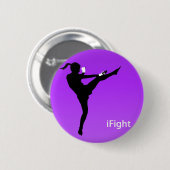 Ronde knop voor meisje ronde button 5,7 cm (Voorkant /achterkant)