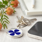 RONDE KROSS SLEUTELHANGER (Zijkant)