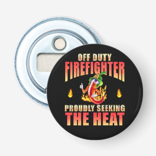 Ronde Kruidige Schattigee Chili Brandbestrijding V Button Flesopener