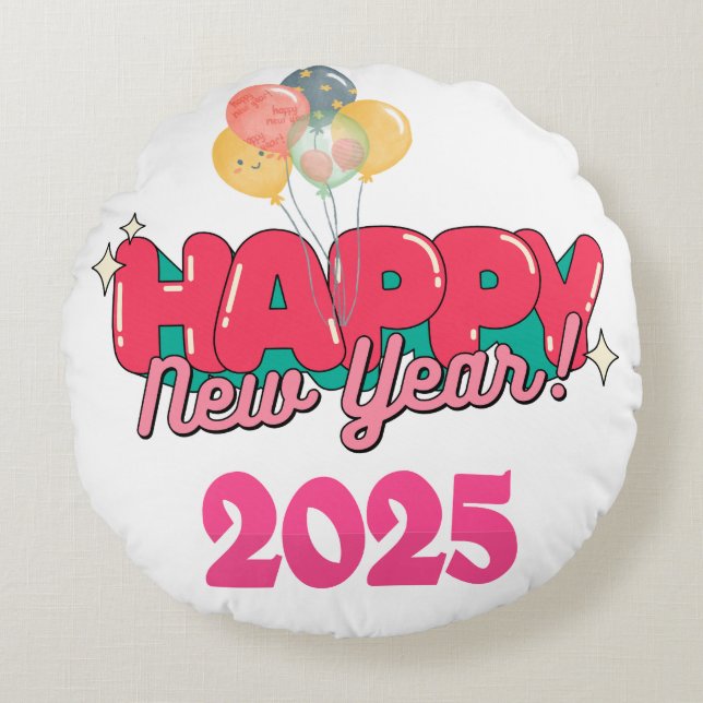 Ronde kussen 2025 (Voorkant)