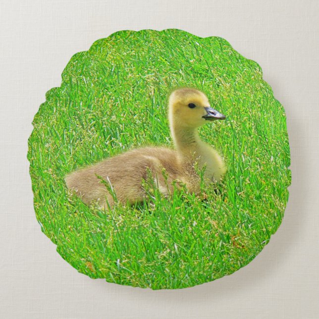 Ronde kussen  Canada Goose (Voorkant)
