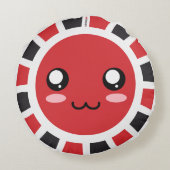 Ronde kussen Céji KritiekSpel (Achterkant)