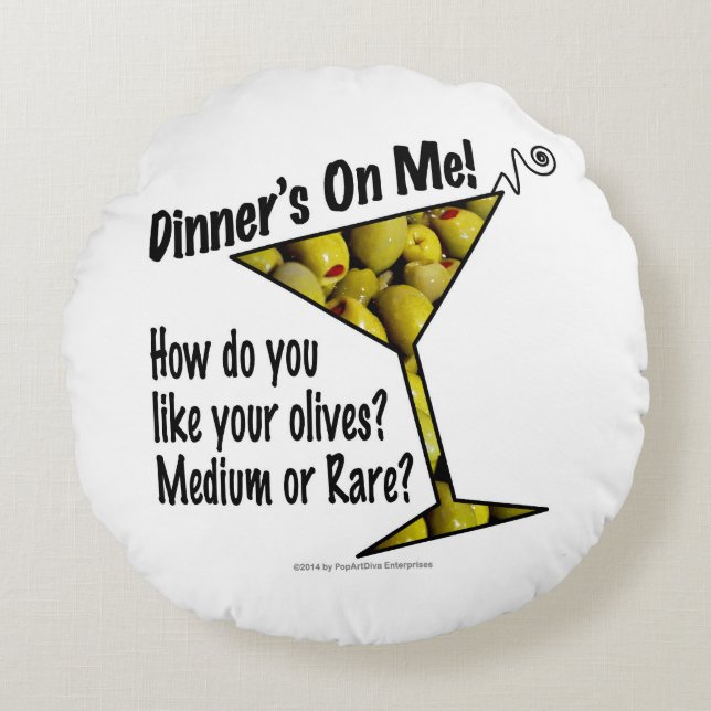 RONDE KUSSEN - MEDIUM of ZELDZAME MARTINI OLIJVEN? (Voorkant)