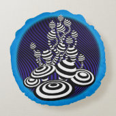 Ronde kussen van middernacht, Magische paddenstoel (Achterkant)