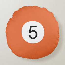Ronde kussens Billard Boule #5