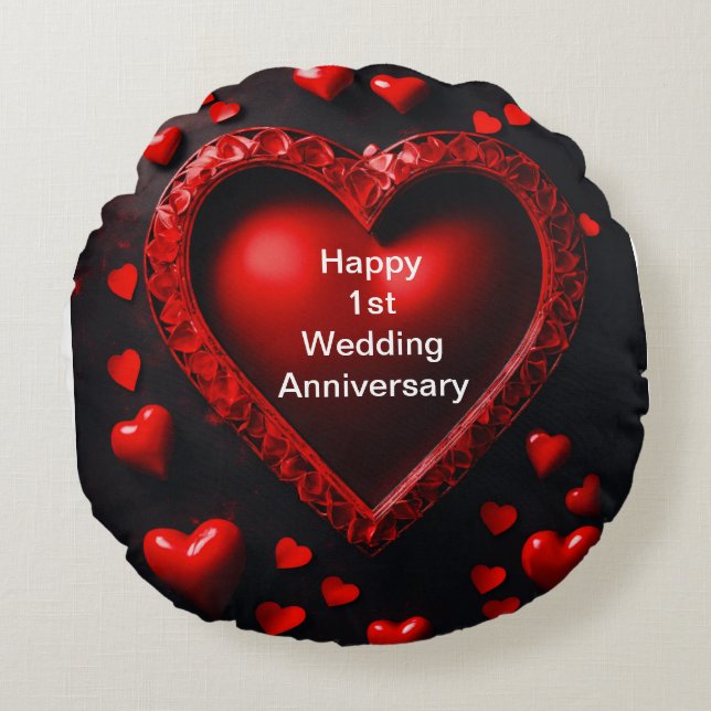 Ronde Kussens van Liefde: Vier Uw 1e Huwelijk (Voorkant)