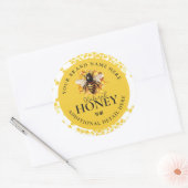 Ronde label honingbijproduct (Envelop)