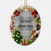 Ronde lijst keramisch ornament (Rechts)