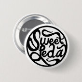 Ronde logo op een ronde knop! button 5,7 cm (Voorkant /achterkant)