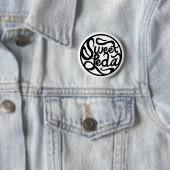 Ronde logo op een ronde knop! button 5,7 cm (In situ)