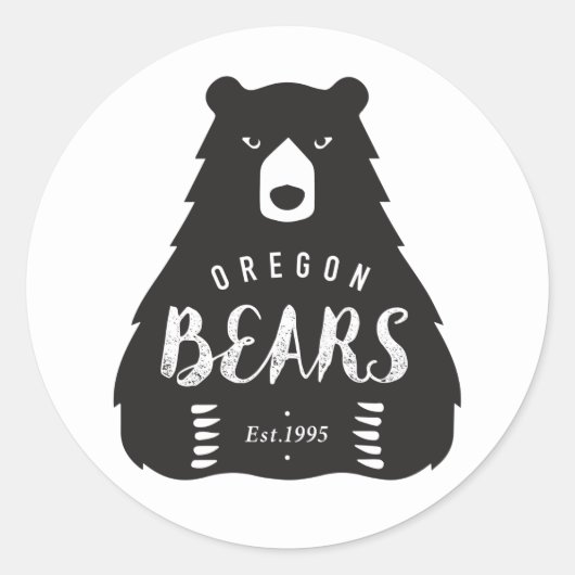 Ronde Logo sticker, glanzend, klein, 1½ inch Ronde Sticker (Voorkant)