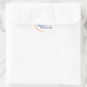 Ronde Logo Sticker (vel van 20) (Tas)