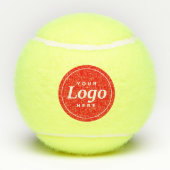 Ronde Logo Tennisballen (Achterkant)
