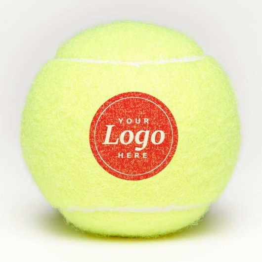 Ronde Logo Tennisballen (Voorkant)