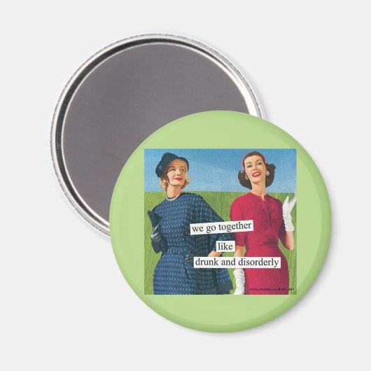 Ronde magneet (Voorkant / Achterkant)