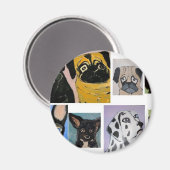 Ronde magneet (Voorkant / Achterkant)