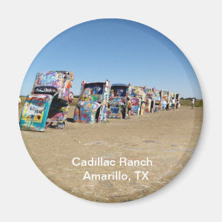 ronde, magneet, Cadillac Ranch, Amarillo, Texas Ma Magneet