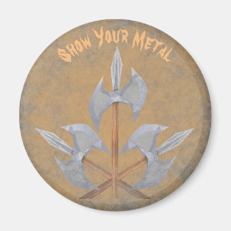 Ronde Magneet drie de Gekruiste Assen van de Slag