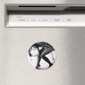 Ronde magneet - Gepersonaliseerd (Insitu (Vaatwasser))