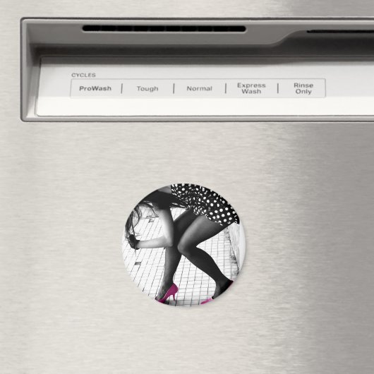 Ronde magneet - Gepersonaliseerd