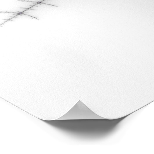 Ronde Mandelbrot - Fractal Poster (Hoek)