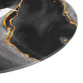 Ronde marmeren snijplank (Hoek)