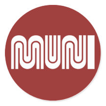 Ronde Maroon San Francisco Muni Sticker