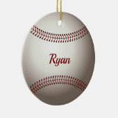 Ronde met dubbelzijdig Ornament voor honkbal (Rechts)