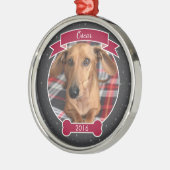 Ronde metalen versiering metalen ornament (Links)