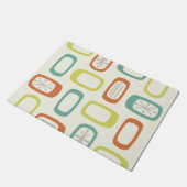 Ronde mideeuwse MCM-rechthoeken Deurmat (Schuin)