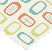 Ronde mideeuwse MCM-rechthoeken Korte Tafelloper (Hoek)