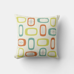 Ronde mideeuwse MCM-rechthoeken Kussen