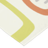 Ronde mideeuwse MCM-rechthoeken Tafelkleed (Gekanteld)