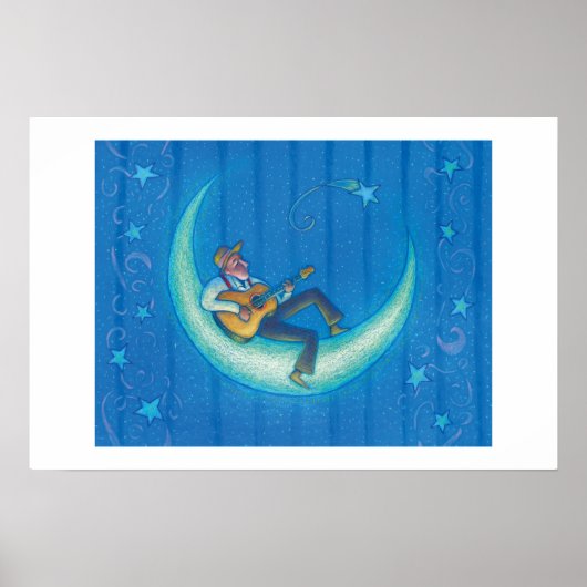 Ronde midnacht poster (Voorkant)